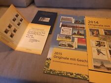 Original Briefmarkenkalender