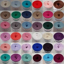 (1,50EUR/100m.) 4fädig :Farbverlaufsgarn, Garn, Wolle, Bobbel , uni,