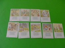 Ida Bohatta, Ars edition, 9 Fleißbildchen, niedliche Ostermotive Osterhasen