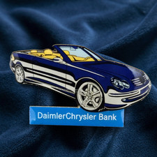 Sammler Pin  - KFZ/AUTO - Mercedes Benz  "SL Cabriolet Daimler Chrysler Bank"