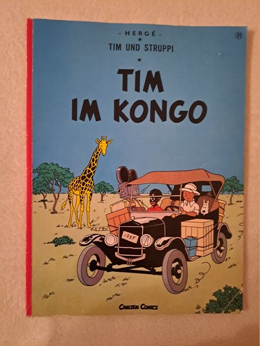 Tim und struppi - im, kongo