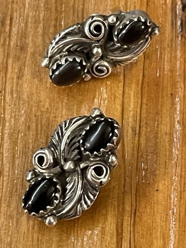 Onyx navajo ohrstecker - onyx,