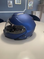 SHOEI NEOTEC 2 Motorradhelm Klapphelm Blau Matt XL