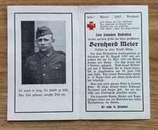 Sterbebild Wk2 Sterkrad Soldat