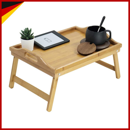 Betttablett klappbar bambus - klappbar,