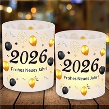 Windlichter Silvester