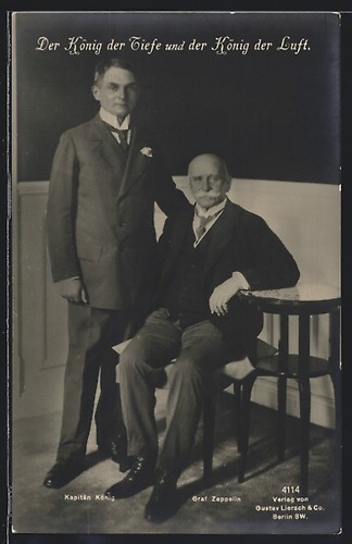 Graf zeppelin und kapitän - und,