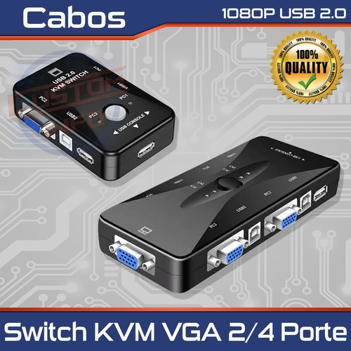 Vga kvm switch port usb - switch,