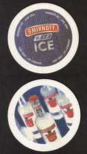 Werbe-BD - Bierdeckel - Coaster , Smirnoff - Ice aus Großbritannien #604#