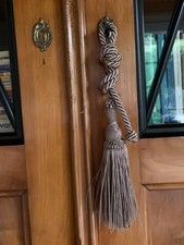 Deko "Quaste" - helles Braun