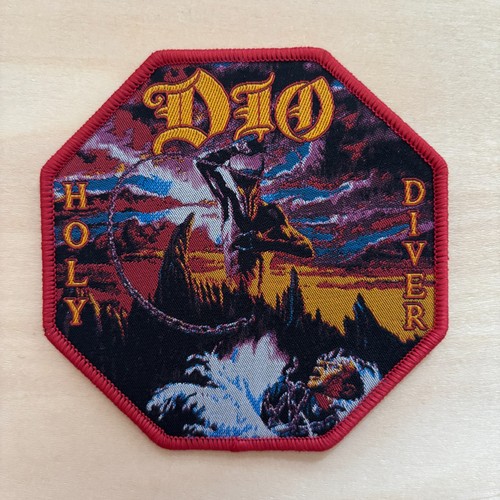 Dio holy diver woven sew - dio,
