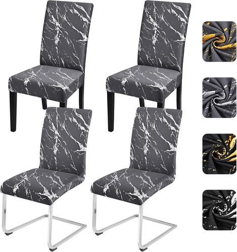 Alishomtll stuhlhussen 4er set - stuhlhussen,
