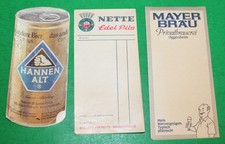 Beer German beer receipt pad
