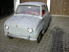 Glas Goggomobil  Goggo Bj. 1957, erste Zullasung 1969.