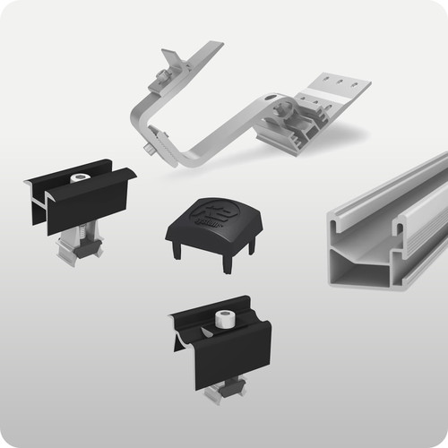 Halterung solarmodul set - halterung,