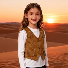 DE Baby Mädchen Cowgirl Weste