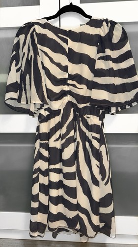 Kleid zebramuster damen - kleid,