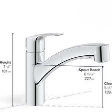 GROHE Eurosmart Einhebel-Spültischarmatur Pull-Out 30306001 (B-Ware)