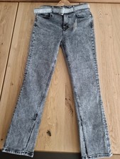 Zara, Jeanshose, mit Gürtel