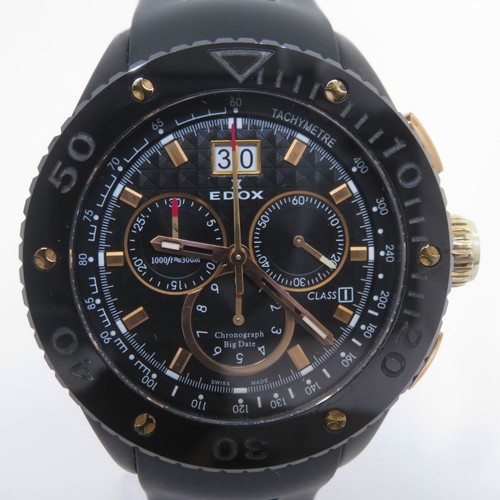Edox class chronograph quarz - 1,