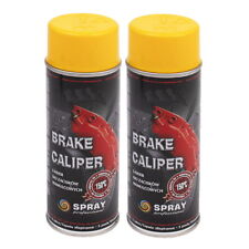 BREMSSATTELLACK  CC 2x 400 ml GELB - Farbe für Bremssättel und -trommeln 150°C