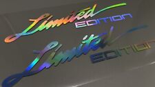 2x LIMITED EDITION Aufkleber Oil Slick Auto Motorrad Sticker Tuning low JDM