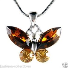 Topas Braune Schmetterling mit