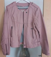 HILFIGER DENIM Lederjacke Rosa