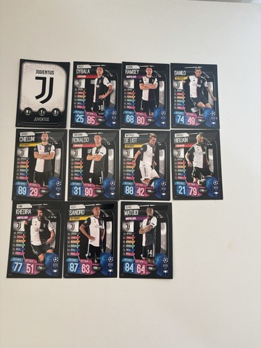Topps match attax - juventus, set