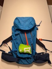 Ortovox Peak Light 32 Hochtourenrucksack (Safety Blue) + Raincover