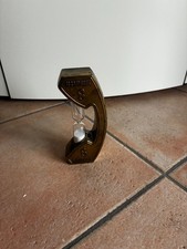 Vintage Sanduhr Eieruhr aus Messing  8 Minuten