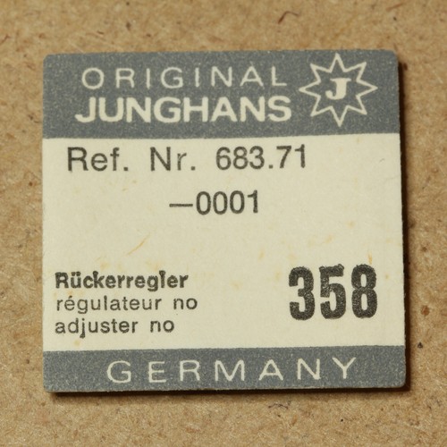 Junghans 683 part 358 - junghans, 683.71