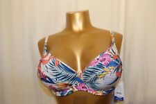 CYELL Bügel Bikini-Top TOP WIRED paradise morning multicolor Tropenprint NEU
