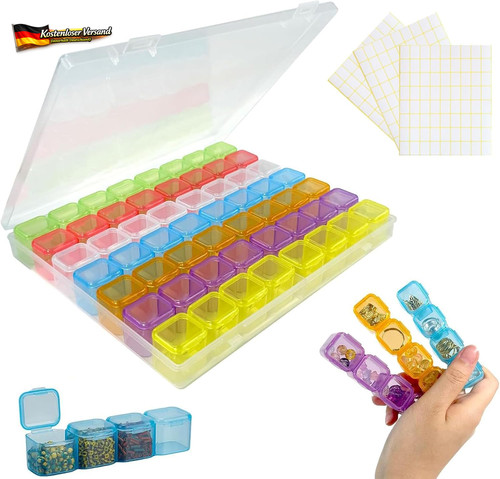 Perlen aufbewahrungsbox - aufbewahrungsbox, 56