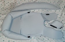 Neugeboreneneinsatz für Babyschale - geeignet für Kiddy evoluna i-Size, hellgrau