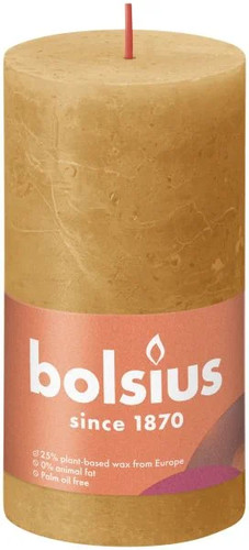 Bolsius rustik stumpenkerze - rustik,