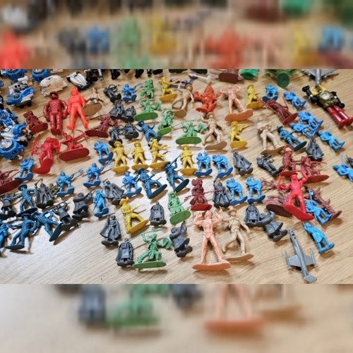 Alte spielfiguren 1960 - alte,