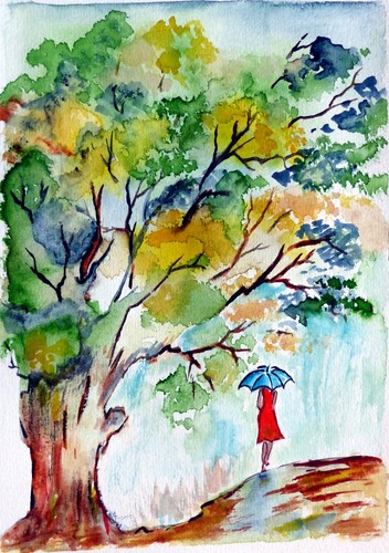 Bild aquarell original