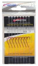 FTM Tubertini Serie 22 Haken ROT gebunden versch. Größen Fishing Tackle Max