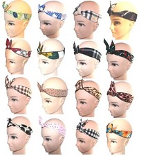 Bandana Haarbänder Draht Haarband Rockabilly Stirnband Haarschmuck Hasenohren 