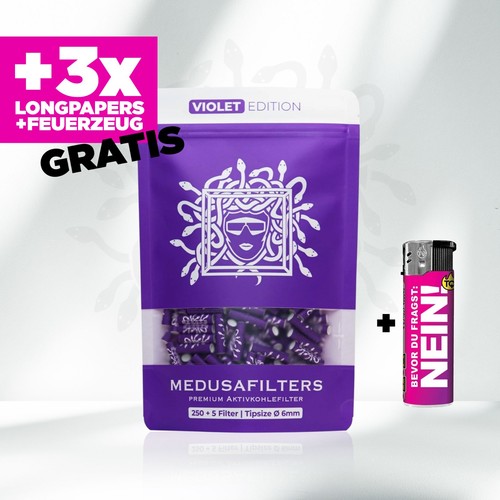 250er medusa violet - medusa,