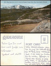 Colorado Ansichten Allgemein Pikes Peak  Colorado USA America 1930