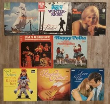 8 LP's KONVOLUT LATIN LOVE SHANTIES KINDER REBROFF VINYL SCHALLPLATTEN SAMMLUNG