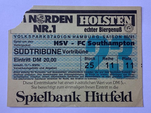 1980 hafen pokal hamburger - 1980/81, hafen-pokal