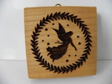 Springerle Model fliegender Engel Kirschholz moderne Lasertechnik..NEU unbenutzt