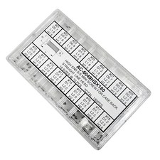 180 Stücke Edelstahl Mini