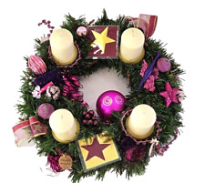 Adventskranz Rosa Lila