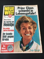 NEUE WELT 1/1971 INGE MEYSEL Heintje BLACKY Kressin KAREL GOTT Grethe Weiser