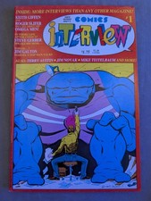 Comics interview magazine - comics,