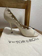 Peeptoe-Sommerschuhe von Viktor & Rolf/ Leder/ Gr. 40/ Neu